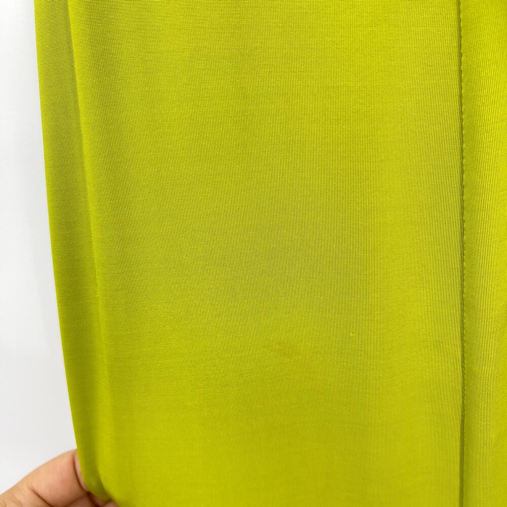 NBD | NWT The Evanna Gown in Green Chartreuse Belted Jersey Maxi Dress XXS - Picture 12 of 16